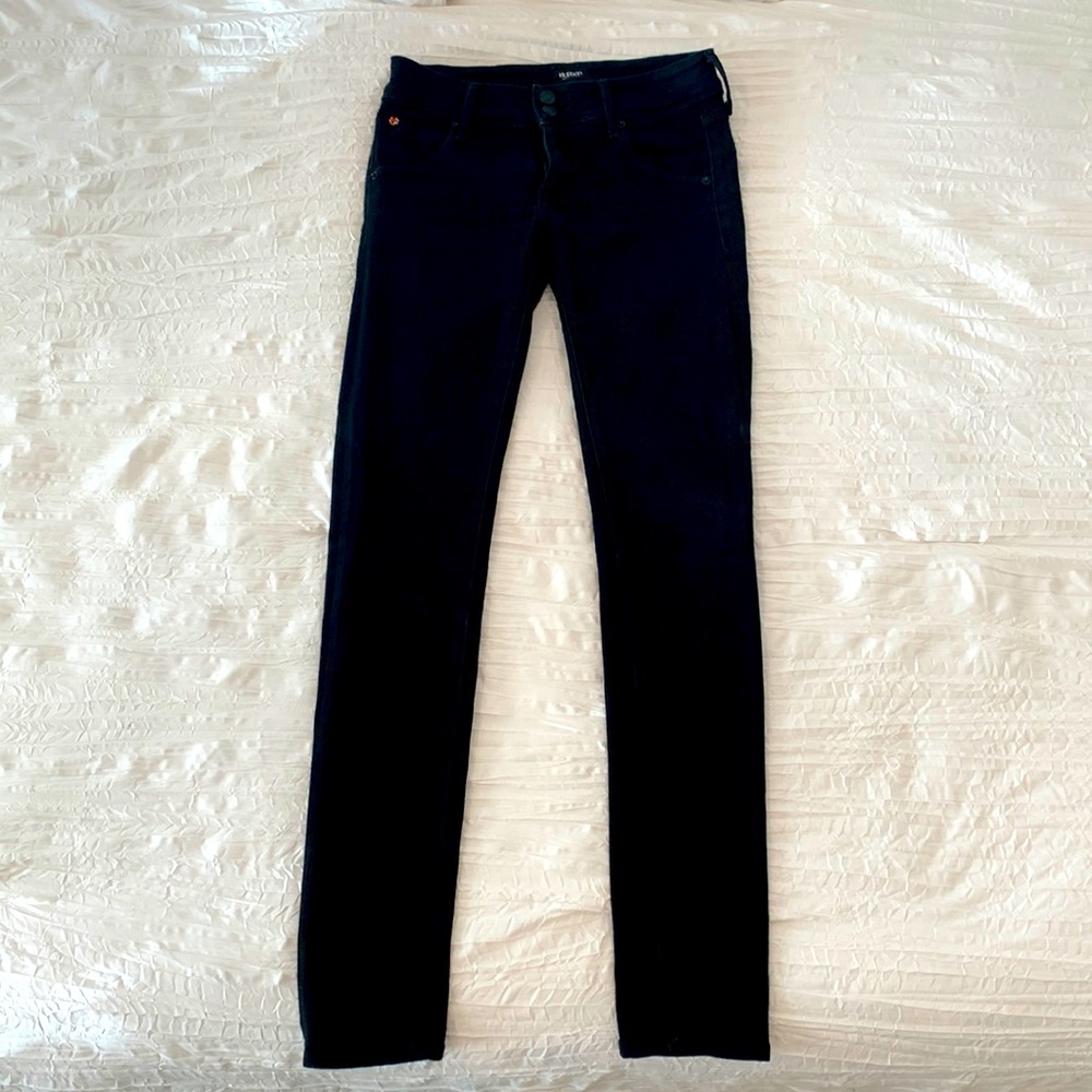 Hudson Jeans- Collin Skinny in Black- size 25